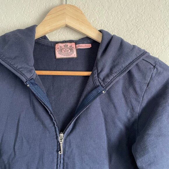 Juicy Couture Jacket women’s medium zip-up hoodie - Picture 3 of 6